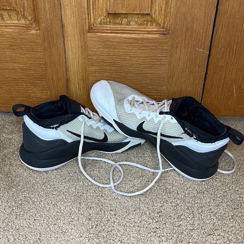 Nike Black and White Basketball Sneakers